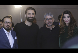 Uzair Zaheer Khan, Ali Noor and Hareem Farooq